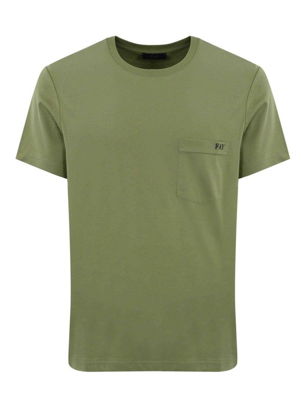 FAY: Camisetas - Camiseta - Verde