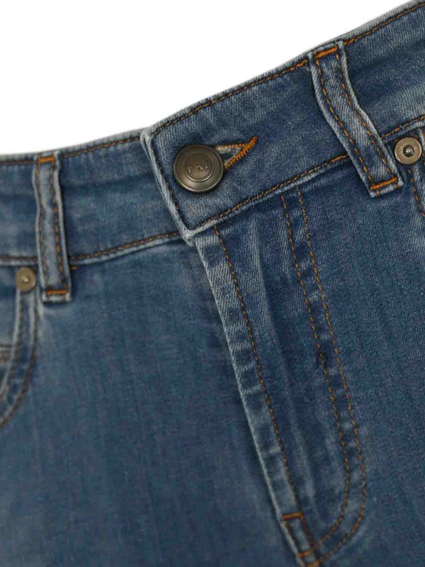 The Best Shops FAY: Jeans évasés - Jean Bootcut - Délavé