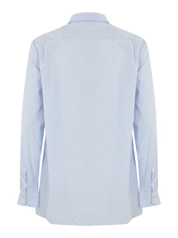 FAY: shirts online - Regular Striped Cotton Shirt