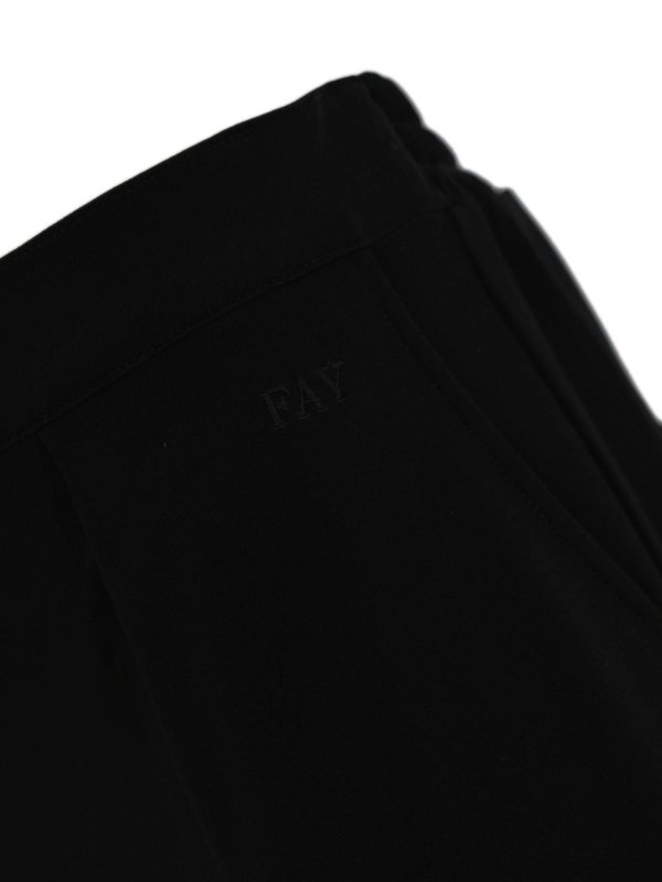 The Best Shops FAY: カジュアルトラウザー - カジュアルパンツ - 黒