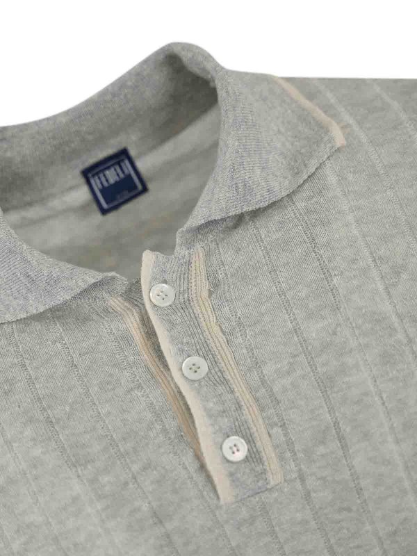 The Best Shops FEDELI: Poloshirts - Poloshirt - Hellbeige