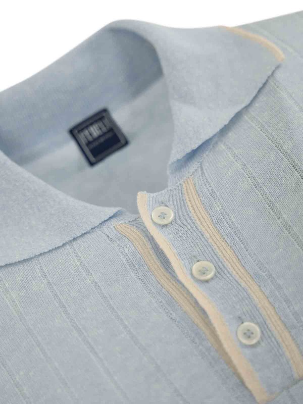 The Best Shops FEDELI: ポロシャツ - ポロシャツ - ブルー