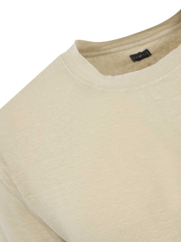The Best Shops FEDELI: t-shirt - Maglietta di lino