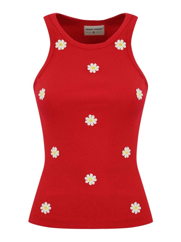 FRONT STREET 8: Tops und Tank Tops - Top - Rot