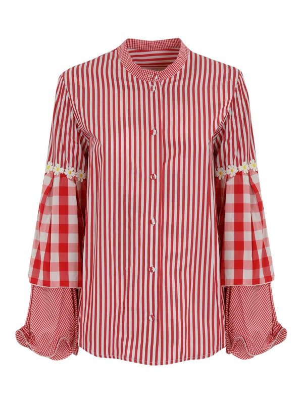 FRONT STREET 8: シャツ - シャツ - 赤