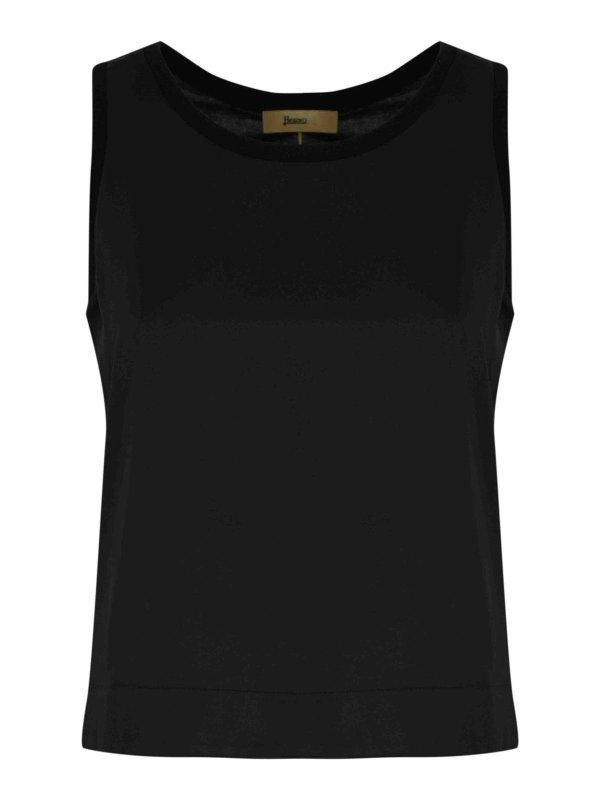 HERNO: Tops und Tank Tops - Top - Schwarz