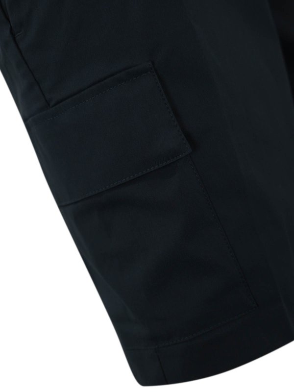 The Best Shops K-WAY: Trousers Shorts - Bormuda Serje in Gabardine