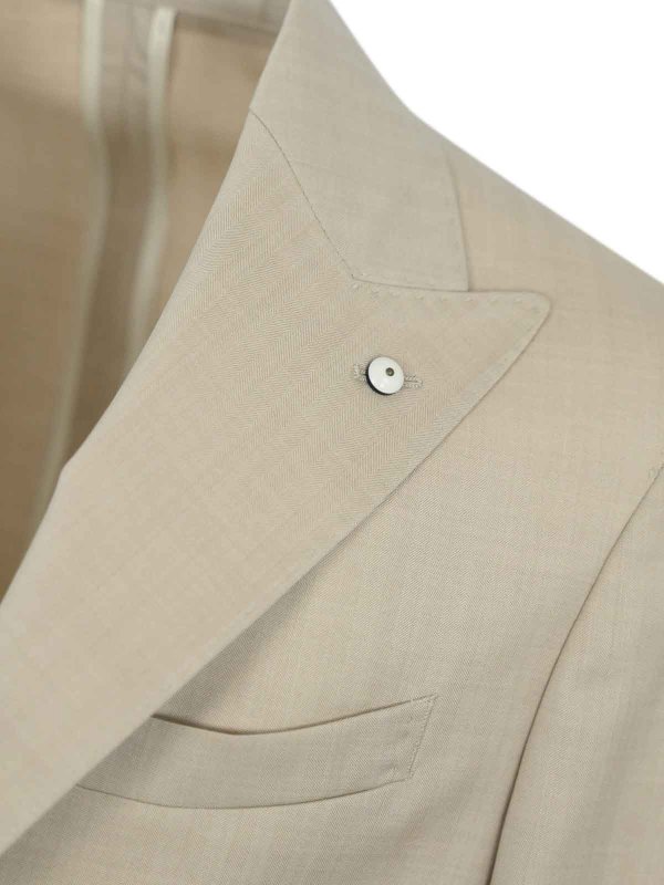 The Best Shops L.B.M 1911: casual jackets - Single-Breasted Wool Jacket