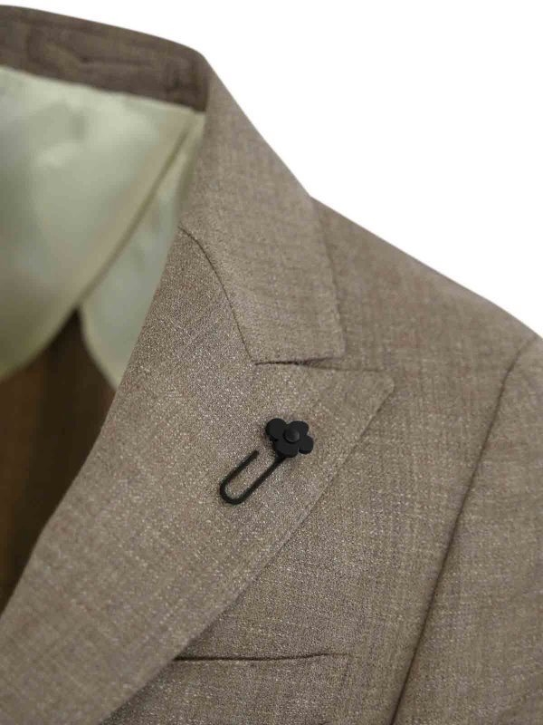 The Best Shops LARDINI: カジュアルジャケット - カジュアルジャケット - ブラウン