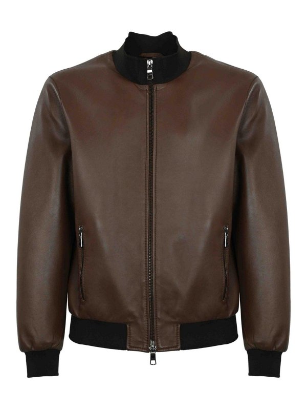 LEATHER AUTHORITY: leather jacket - Derek Plon Leather Jacket