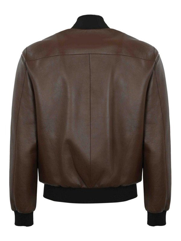 LEATHER AUTHORITY: leather jacket online - Derek Plon Leather Jacket