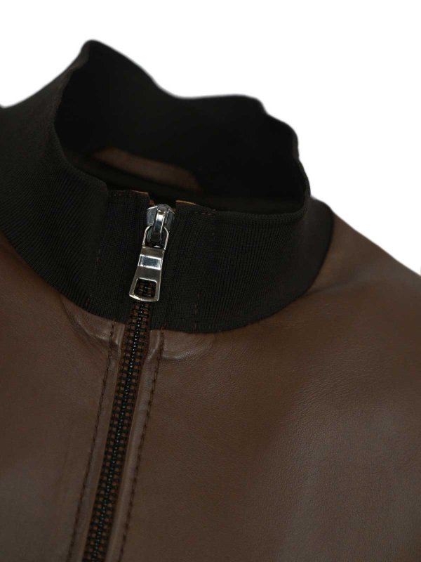The Best Shops LEATHER AUTHORITY: leather jacket - Derek Plon Leather Jacket