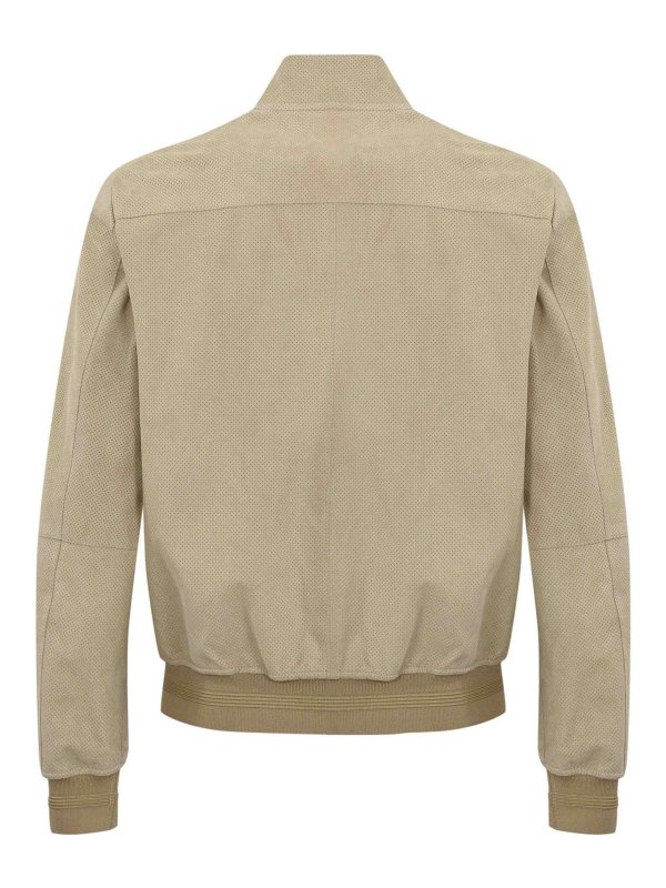 LEATHER AUTHORITY: Lederjacken online - Lederjacke - Weiß