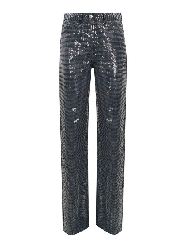 MVP WARDROBE: casual trousers - Sequin Trousers