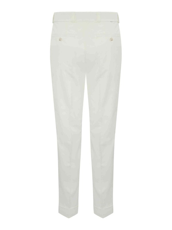 Paolo Pecora: カジュアルトラウザー online - カジュアルパンツ - クリーム