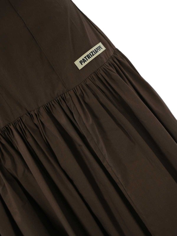 The Best Shops PATRIZIA PEPE: ニーレングスドレス - 膝丈ドレス - ブラウン