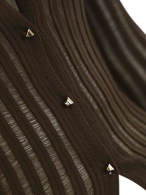 The Best Shops PATRIZIA PEPE: カーディガン - カーディガン - ブラウン