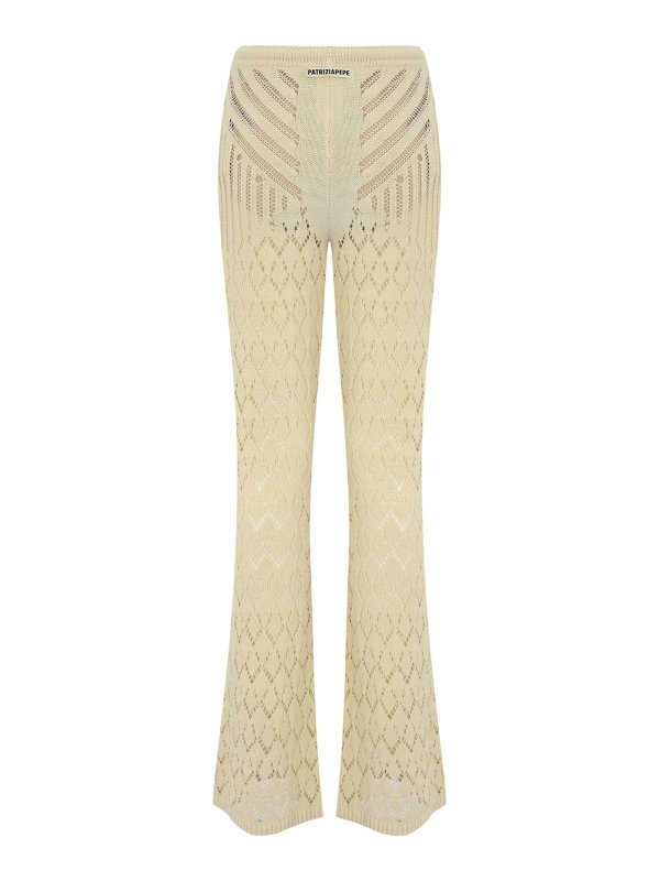 PATRIZIA PEPE: カジュアルトラウザー online - カジュアルパンツ - 白