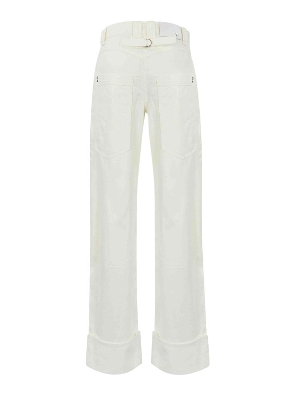 PATRIZIA PEPE: ストレートジーンズ online - ストレートジーンズ - 白