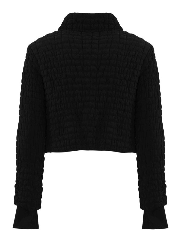 PATRIZIA PEPE: casual jackets online - Matte Short Down Jacket