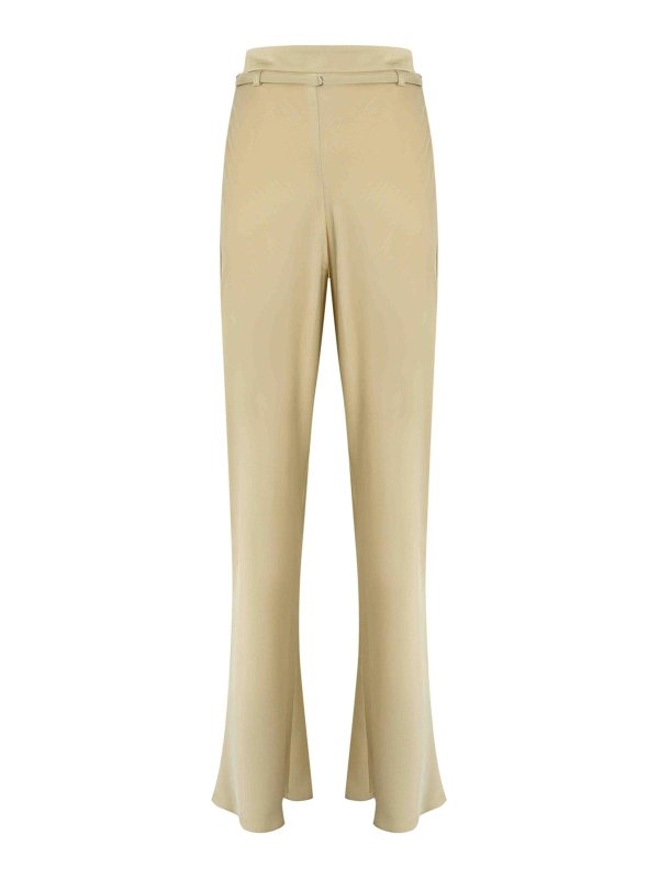 PATRIZIA PEPE: カジュアルトラウザー - カジュアルパンツ - ベージュ