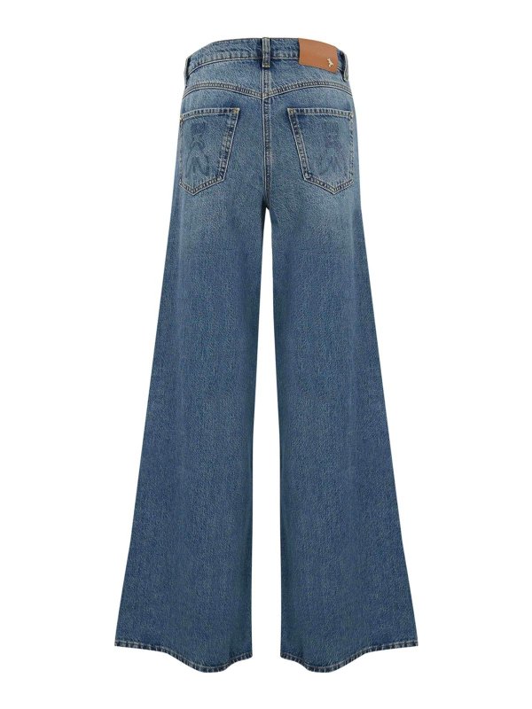 PATRIZIA PEPE: Jeans Rectos online - Vaqueros Rectos - Azul