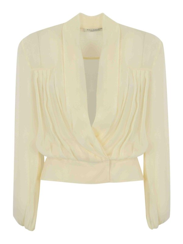 Philosophy di Lorenzo Serafini: camicie - Camicia di seta