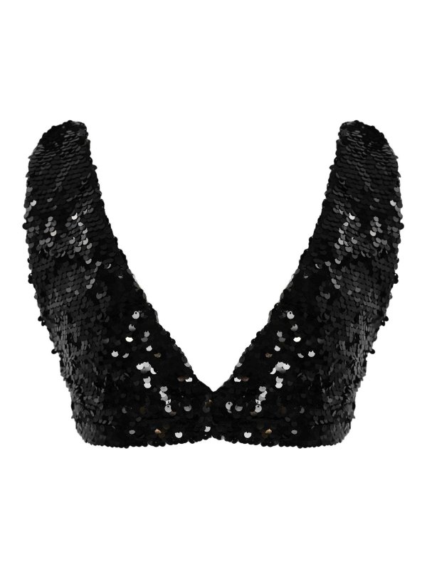 Philosophy di Lorenzo Serafini: Tops & Tank tops online - Sequined Top