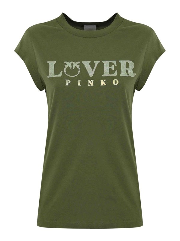 Pinko: Camisetas - Camiseta - Verde