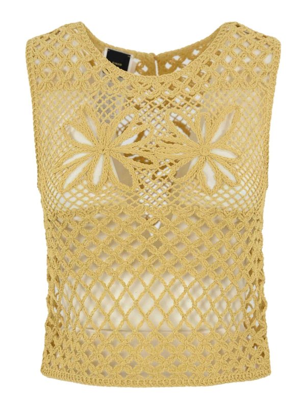 Pinko: Tops & Tank tops - Openwork Top