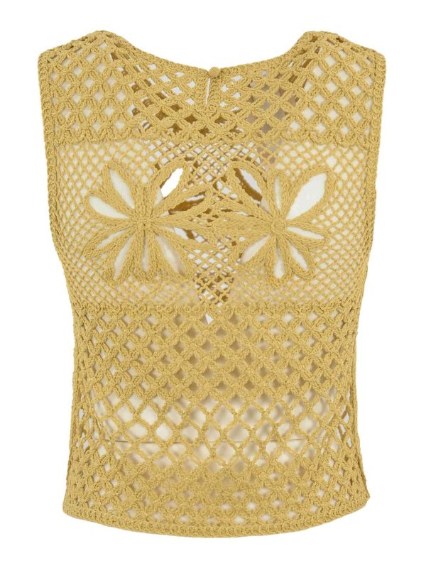 Pinko: Tops & Tank tops online - Openwork Top