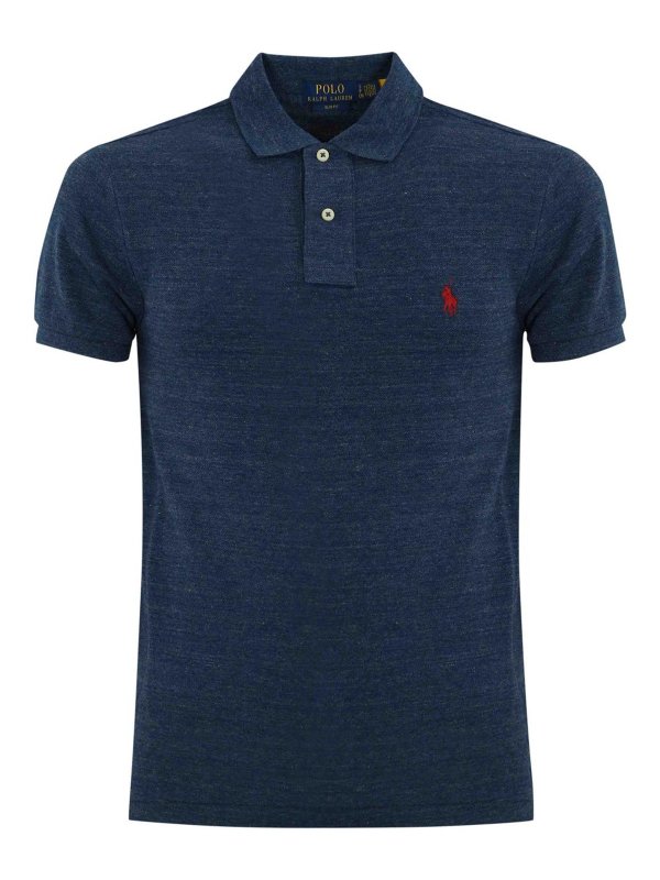 POLO RALPH LAUREN: ポロシャツ - ポロシャツ - ブルー