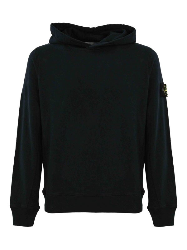 STONE ISLAND: Sudaderas y suéteres - Sudadera - Azul
