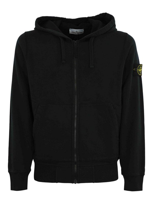 STONE ISLAND: Sudaderas y suéteres - Sudadera - Azul