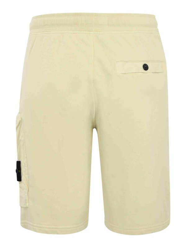 STONE ISLAND: Trousers Shorts online - Cotton Bermuda Shorts