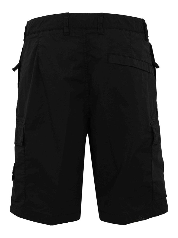 STONE ISLAND: トラウザーショーツ online - ショートパンツ - 黒