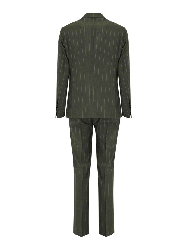 TAGLIATORE: formal suits online - Derrick Striped Wool Suit
