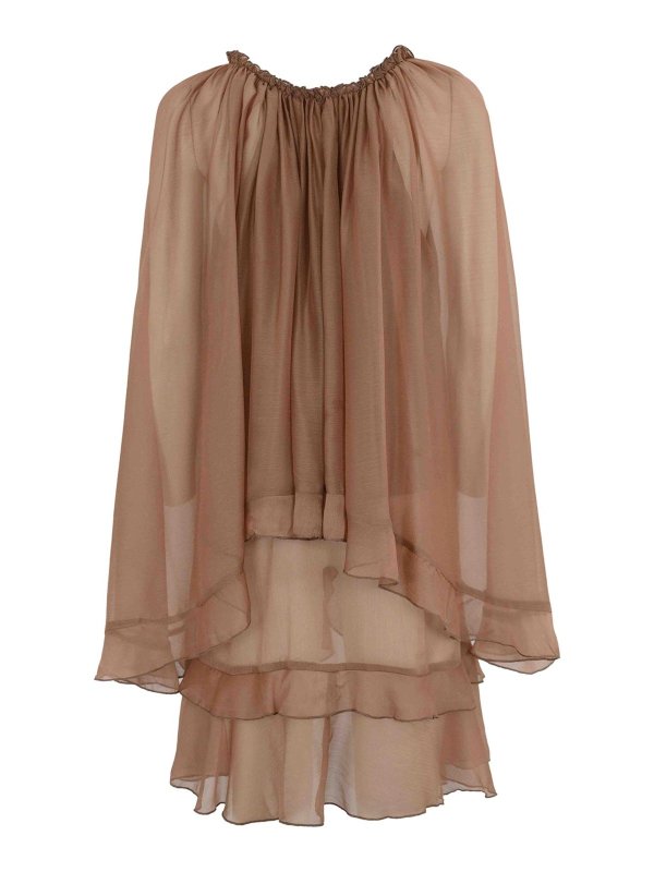 TPN: ニーレングスドレス online - 膝丈ドレス - ベージュ