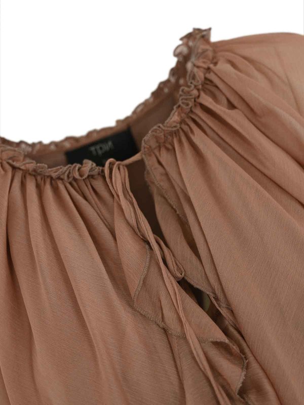 The Best Shops TPN: ニーレングスドレス - 膝丈ドレス - ベージュ