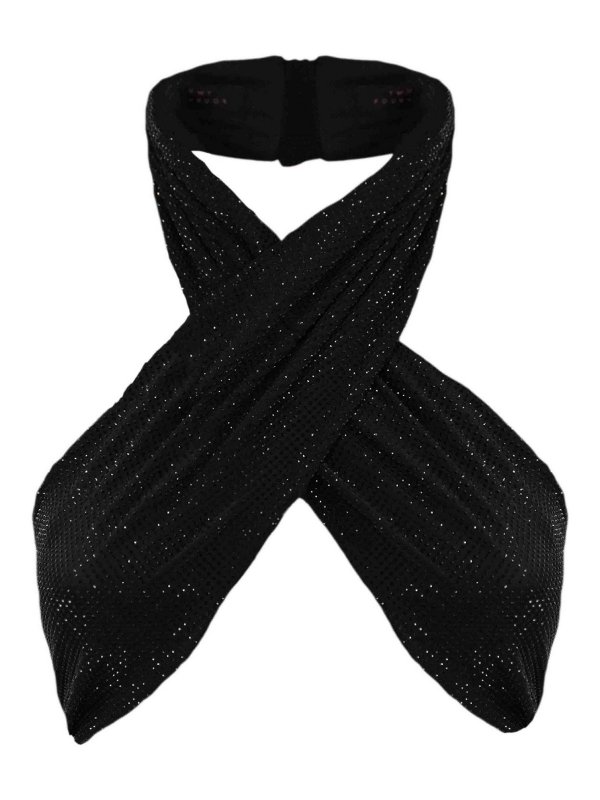 TWENTY FOURHAITCH: Tops und Tank Tops - Top - Schwarz