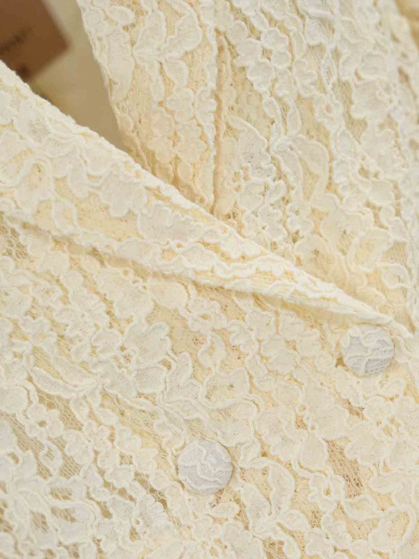 The Best Shops TWINSET: カジュアルジャケット - カジュアルジャケット - クリーム