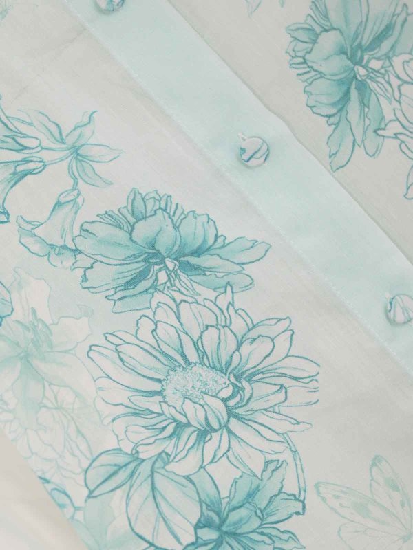 The Best Shops TWINSET: camicie - Camicia di seta con stampa floreale