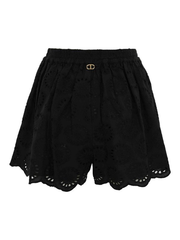 TWINSET: トラウザーショーツ online - ショートパンツ - 黒