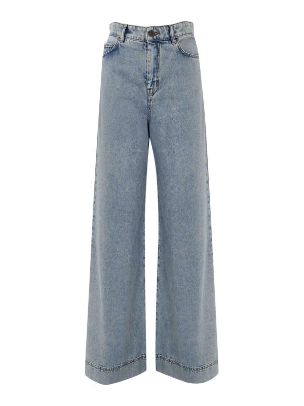 WEEKEND MAX MARA: ブーツカットジーンズ - ブーツカットジーンズ - ダークブルー