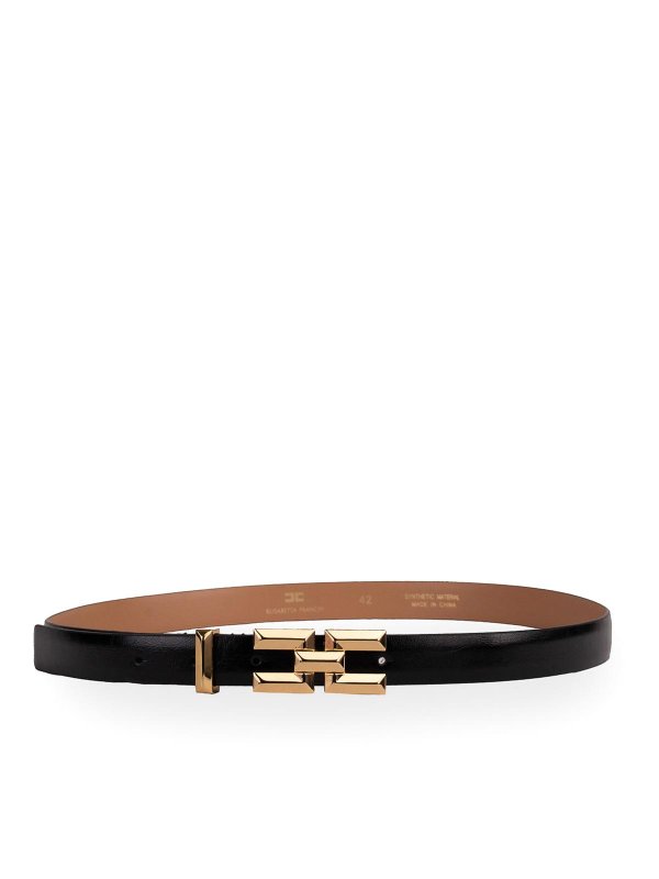 ELISABETTA FRANCHI: Ceintures - Ceinture - Noir