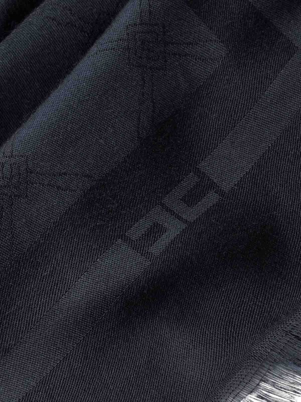 ELISABETTA FRANCHI: スカーフ online - スカーフ - 黒