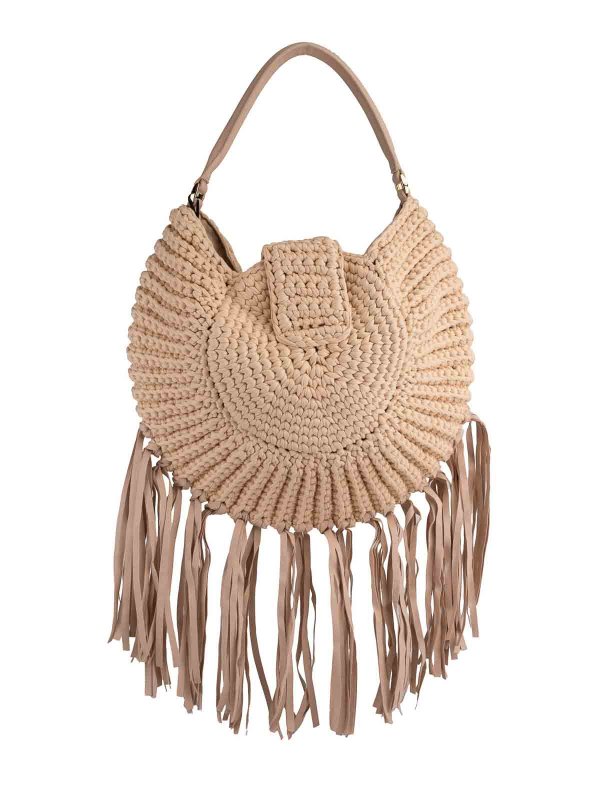 The Best Shops TWINSET: クロスボディバッグ - クロスボディバッグ - ベージュ