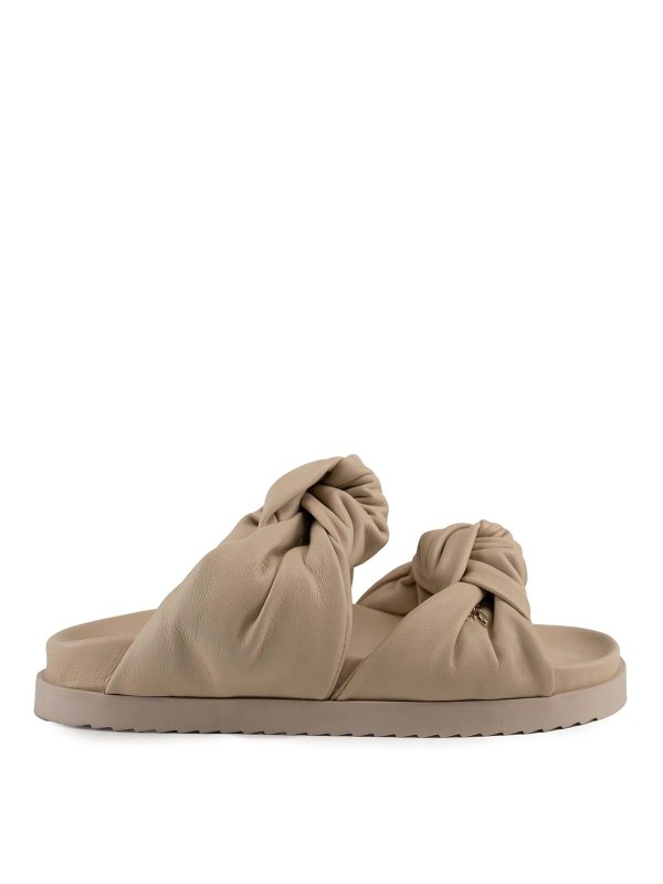 PATRIZIA PEPE: サンダル - サンダル - ダークブルー