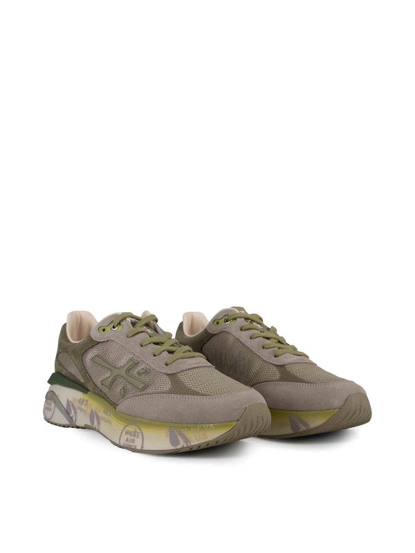 Sneaker in tessuto e pelle shop online: PREMIATA