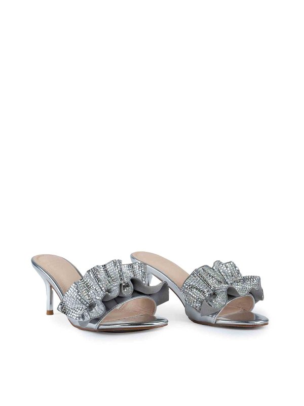 Mules - Silber shop online: TWENTY FOURHAITCH